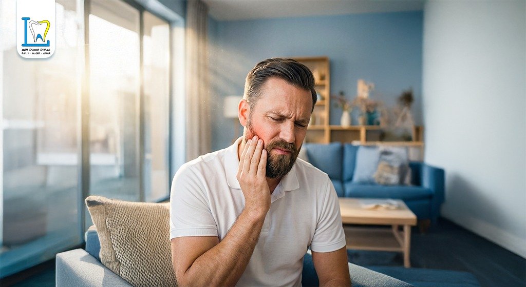انتفاخ اللثة حول الضرس مع ألم